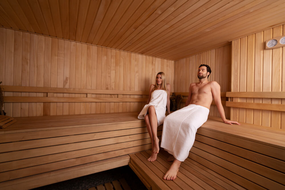 sauna stay time