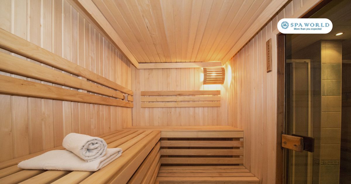 pre and post sauna routine - blog banner