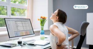 massage frequency for desk job workers