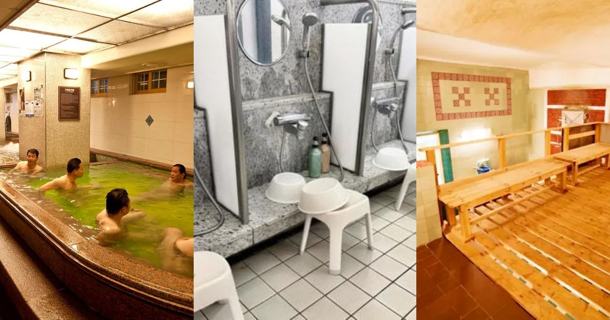 Korean vs Japanese vs Russian Bathhouse