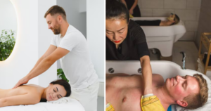 body scrub vs massage